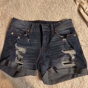 areopostle jeans shorts